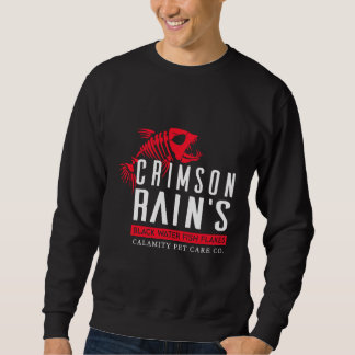 Hua Cheng Crimson Rain Fish Flakes For Black Water Sweatshirt