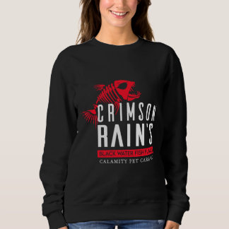 Hua Cheng Crimson Rain Fish Flakes For Black Water Sweatshirt