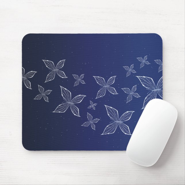 Hua Cheng's Wraith Butterflies Mouse Mat (With Mouse)
