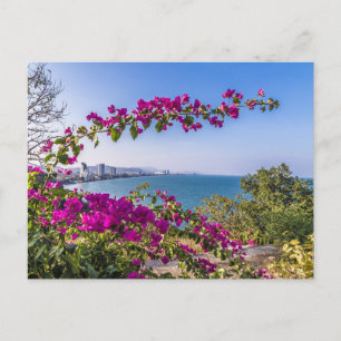 Hua Hin Skyline from Khao Takiab Temple gift Poste Holiday Postcard