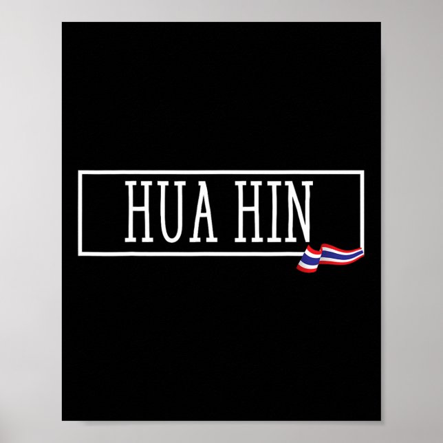 Hua Hin Thailand Souvenir Siam Prathet Thai Women  Poster (Front)