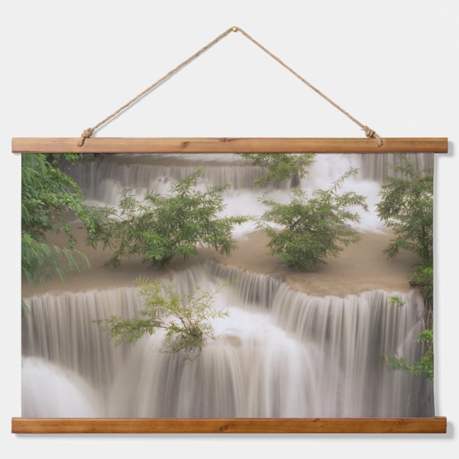 Huai Mae Khamin Waterfall | Thailand Hanging Tapestry (Front)