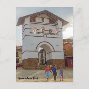 Huamachuco, Perú Postcard
