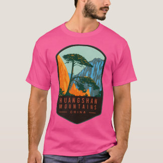 Huangshan Mountains China Active T-Shirt