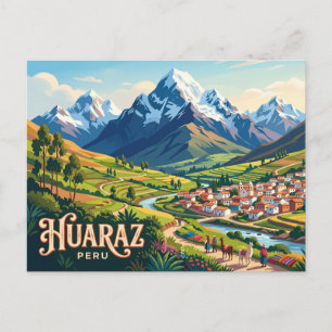 Huaraz Peru Postcard