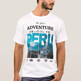 Huaraz Peru T-Shirt | Ancash, Inca, Andes, Trail