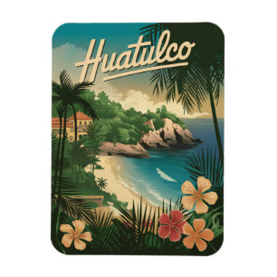 Huatulco Mexico Vintage  Magnet