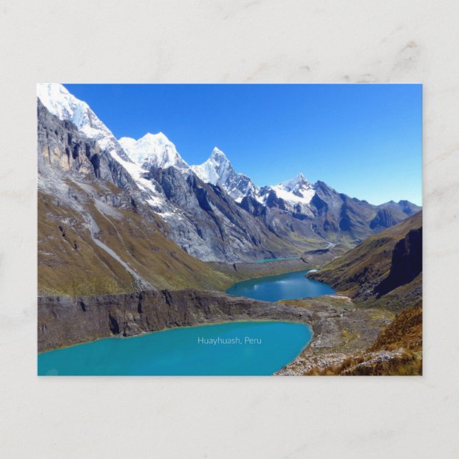 Huayhuash Mountain Range, Peru  Postcard (Front)