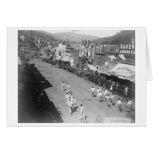 Hub-and-Hub Hose Team Race Photograph (Front Horizontal)