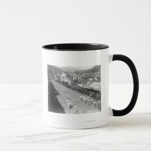 Hub-and-Hub Hose Team Race Photograph Mug