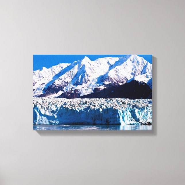 Hubbard Glacier, Alaska Canvas print (Front)