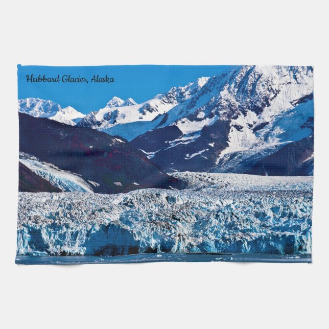 Hubbard Glacier, Alaska Kitchen tea towel (Horizontal)