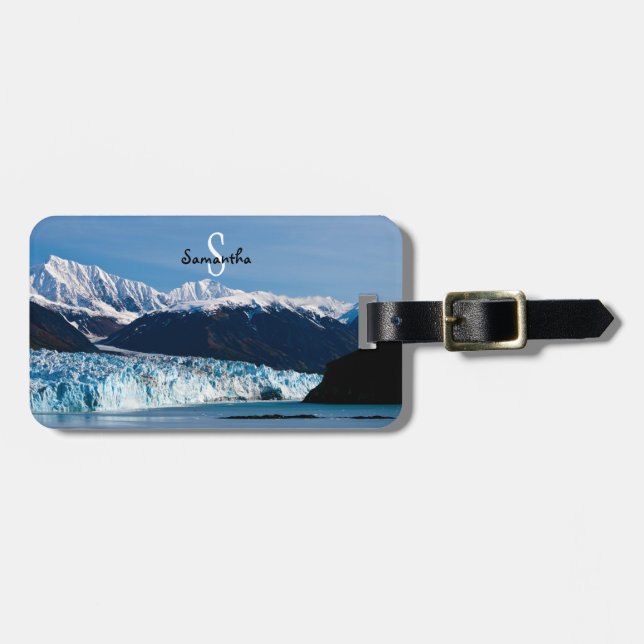 Hubbard Glacier, Alaska Luggage tag (Front Horizontal)