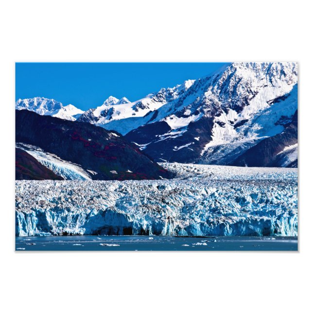 Hubbard Glacier, Alaska Photo print (Front)
