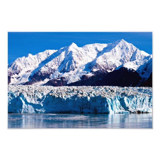 Hubbard Glacier, Alaska Photo print (Front)