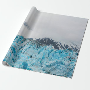 Hubbard glacier from a ship in Alaska Wrapping Paper