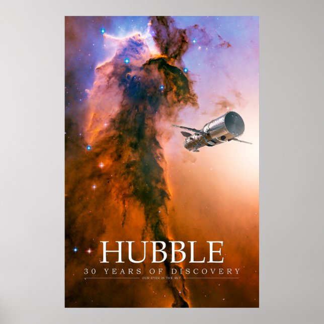 Hubble - 30 Years of Discovery Poster (Front)