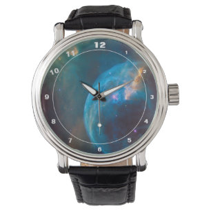 Hubble & Bubble Nebula - Outer Space (Watch) Watch