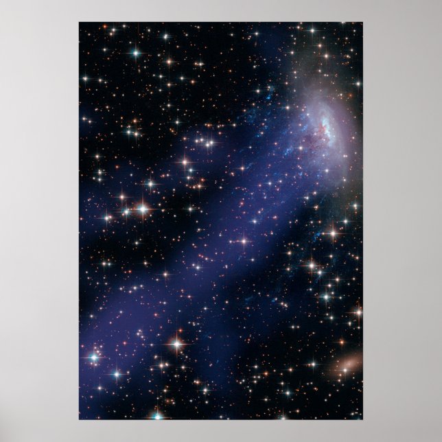 Hubble-Chandra Composite of ESO137-001 Poster (Front)