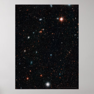 Hubble Deep Field 18x24 (18x24) Poster