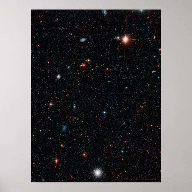 Hubble Deep Field 18x24 (18x24) Poster (Front)