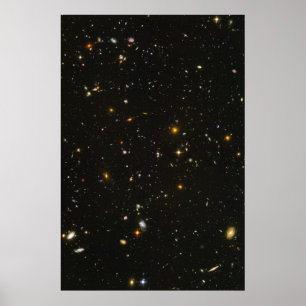 hubble deep field poster