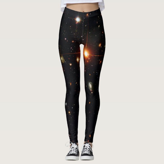 HUBBLE DEEP SPACE ASTROPHOTO LEGGINGS (Front)