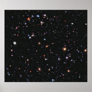 Hubble eXtreme Deep Field Poster