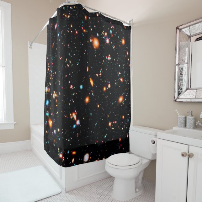 Hubble Extreme Deep Field Shower Curtain (In Situ)