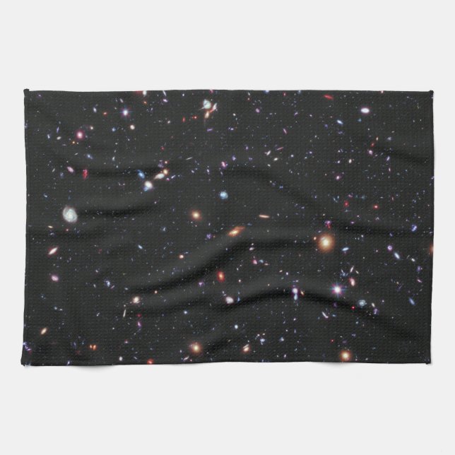Hubble eXtreme Deep Field Tea Towel (Horizontal)