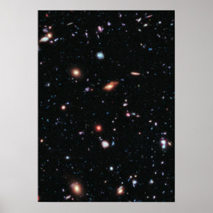 Hubble eXtreme Deep Field (XDF) Poster