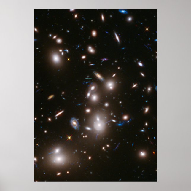 Hubble Frontier Field Abell 2744 Poster (Front)