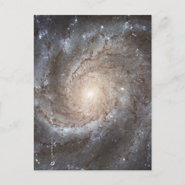 Hubble Galactic Image on Every Day Products Postcard (Front)