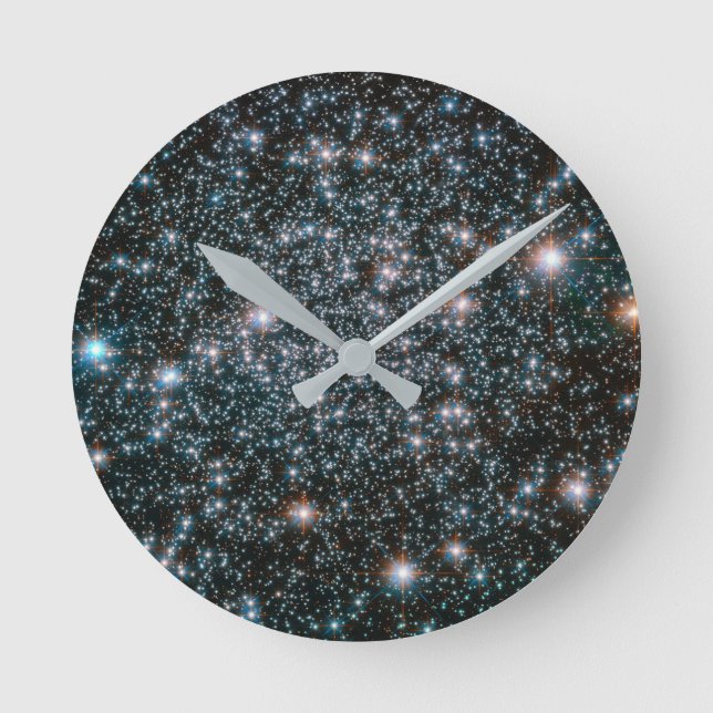 Hubble Heavy Metal Stars Cluster Round Clock (Front)