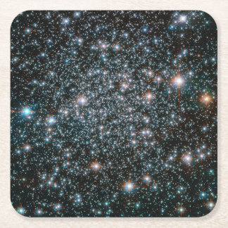 Hubble Heavy Metal Stars Cluster Square Paper Coaster