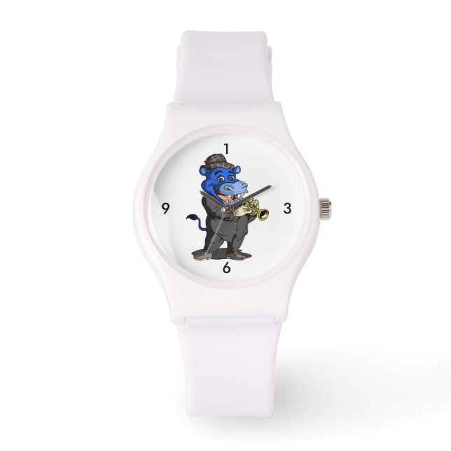 Hubble Hippo Watch | Qwiznibet.com (Front)