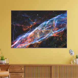 Hubble Nebula Supernova Remnants Space Telescope Canvas Print