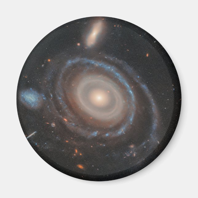 Hubble Space Telescope Bullseye Galaxy Magnet (Front)