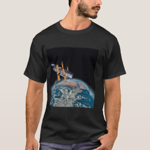 Hubble Space Telescope Dark Astronomy T-shirt