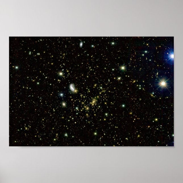 Hubble Space Telescope Deep Field Poster (Front)