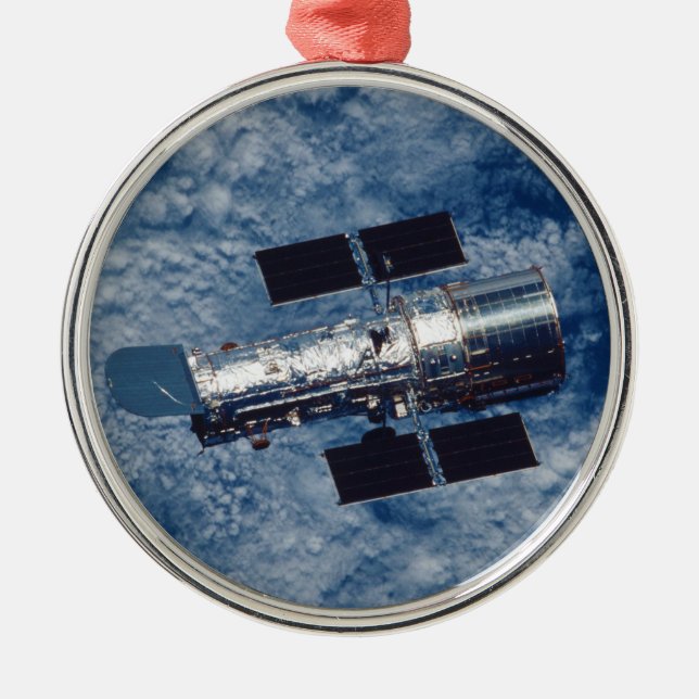 Hubble Space Telescope HST Metal Tree Decoration (Front)