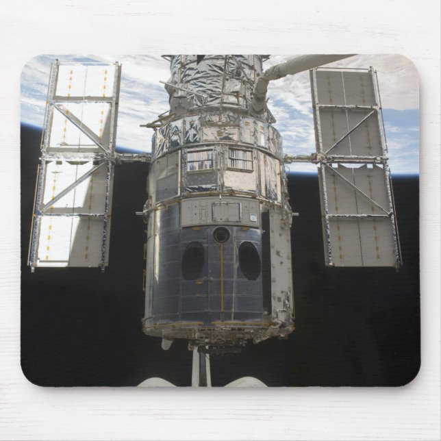 Hubble Space Telescope in Atlantis cargo bay Mouse Mat (Front)