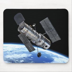 Hubble Space Telescope In Earth Orbit NASA Photo Mouse Mat