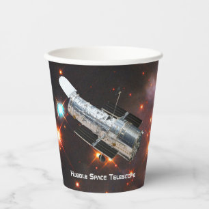 Hubble Space Telescope Paper Cups