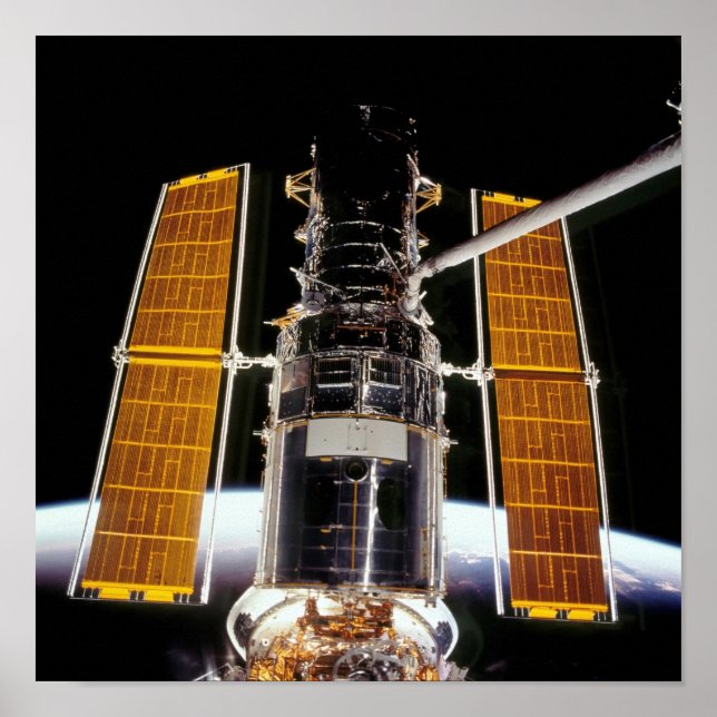 Hubble Space Telescope Poster (Front)