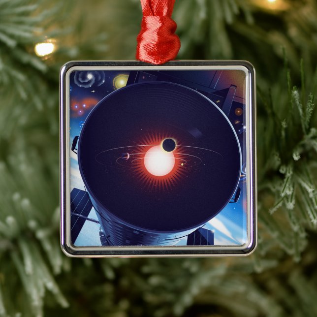 Hubble Space Telescope Poster. Metal Tree Decoration (Tree)