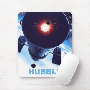 Hubble Space Telescope Poster. Mouse Mat
