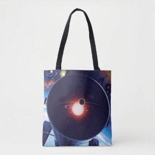 Hubble Space Telescope Poster. Tote Bag
