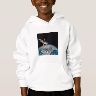 Hubble Space Telescope Space Astronomy Kid Hoodie