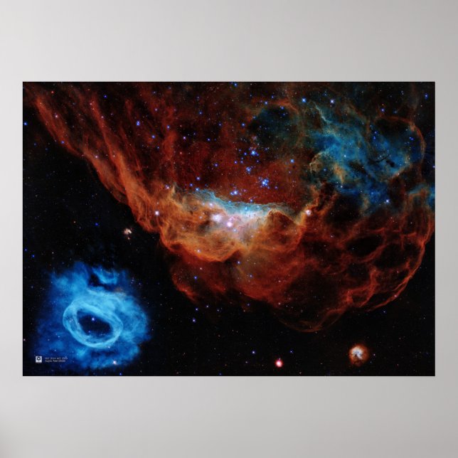 Hubble Telescope: Cosmic Reef (2020) Poster (Front)